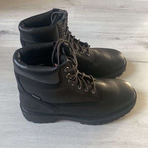 Timberland PRO Direct Attach Men\'s‎ Waterproof 6-in. Work Boots 11.5 Blk NWOB